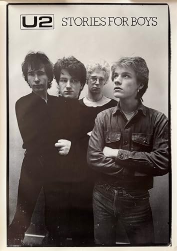 Affiche U2 Stories for Boys 1980 poster vintage grand format 59X84Cm