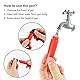 Coolplay Aqua Doodle Stift 5Pcs Wasserstifte für Malmatte, Wasserstifte Wasser Pen für Doodle Malmatte, Wasser Malmatte