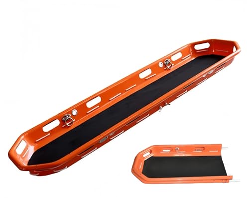 Basket Stretcher for Helicopter Rescue, Portable Detachable Emergency Stretcher, Durable Corrosion-Resistant Frame, Quick & Safe Patient Transport (ABS)