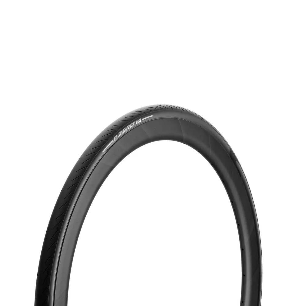 Pirelli P-Zero Folding Road Bike Tyre, Tubeless Ready TLR, 700 x 35c, Black