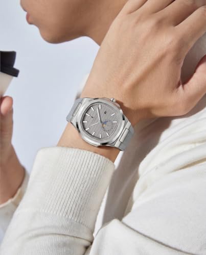 London Fog Store London Fog Analog Quartz Watch for Men, Grey - Image 3