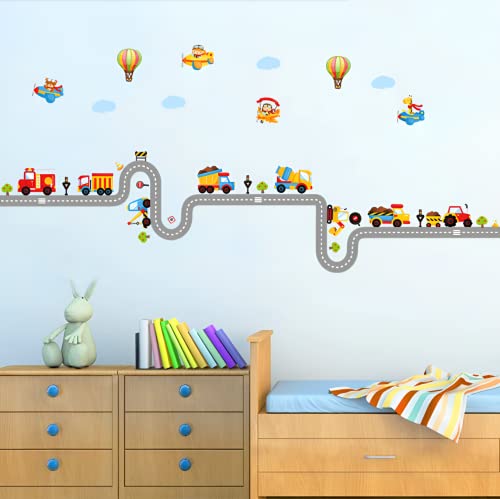 WandSticker4U®- adesivi murali bambini VEICOLO