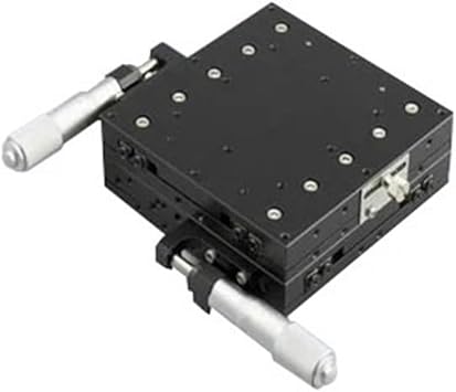 PT-XY21-125L/R XY Manual Linear Stage, Manual Displacement Station, Manual Platform, Optical Sliding Table, +/-25.0mm TravelPT XY21 125L