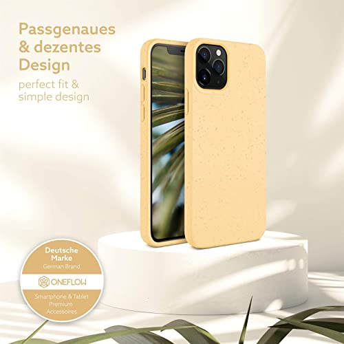 Étui iPhone 11 Pro durable jaune coque naturelle Sama Sama