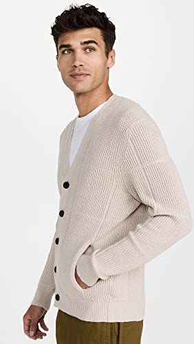 Club Monaco Men's Rib Grid Cardigan4
