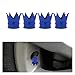 4Pcs Car Motorcycle Tire Valve Caps Car Wheel Air Valve Dustproof Caps Wheel Stem Air Valve Dust Covers Accessories(4PCS Colorful)