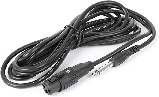Tech-Lobby Dynamique Voice Microfone, Wired Microphone with 3