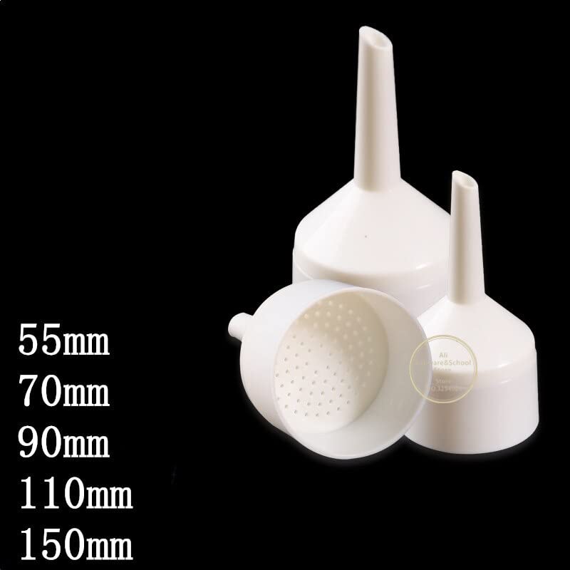 1 Stück Kunststofftrichter PP Abnehmbarer Buchner-Trichter 55/70/90/110/150 mm for Schulexperimente (Size : 150mm)