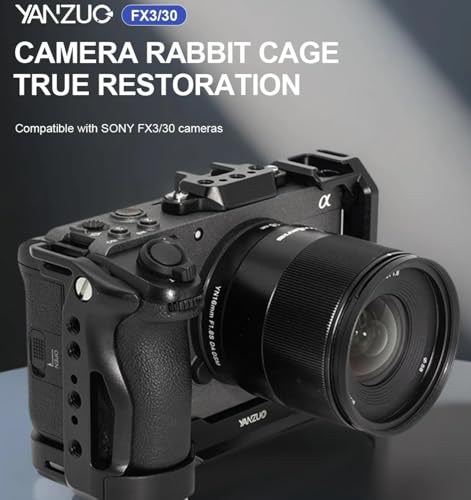 Image of Metal Camera Cage for Sony FX3 / FX30 Camera