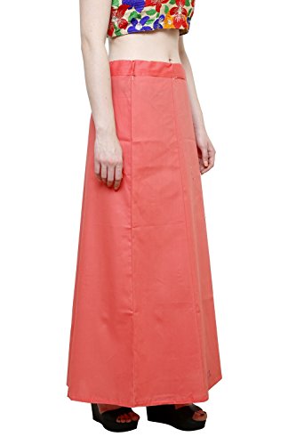 Image of Pistaa's combo of Women's Cotton Best Plain Solid Indian Readymade Inskirt Saree petticoats