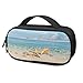 NRBEAWD Beach Starfish Diabetic Travel Case for Men and Women Durable Basic Insulin Pens Medication Carrier Hand Carrying Medicine Bag