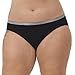 Hanes Women's Brief Underwear, Stretch Brief Panties for Women, Tag-Free Underwear, 5-Pack