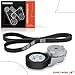 A-Premium Engine Serpentine Belt Drive Kit with Tensioner Compatible with Toyota Camry 2010 2011, L4 2.5L