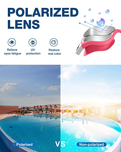 Image of ZIONOR Swim Goggles, Upgraded G1 Polarized Swimming Goggles Anti-Fog for Adult Men Women