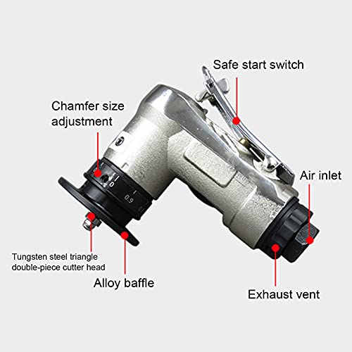 Máquina de corte de broca de arco, mini máquina de chanfradura pneumática, ferramenta pneumática lin