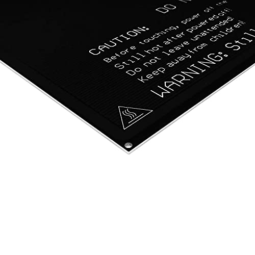 Lysee 3D Printer Parts & Accessories - Heated Bed Parts Hotbed Aluminum Plate PCB Board for 3D Printer QJY99 - (Size: Red 214x314x2.0mm)