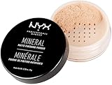 NYX Professional Makeup Poudre de Finition Minérale, Poudre Libre, Fini Mat, Contrôle de...