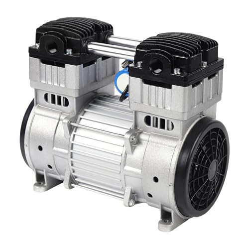 JooWing 1100W 7CFM Silent Air Pump Compressor Head Small Air Mute Oilless Vacuum Pump for Blister molding, Plastics, Hydraulic Presses
