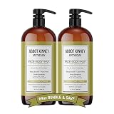 ABBOT KINNEY APOTHECARY Men's 3-in-1 Wash, Moisturizing Shampoo, Conditioner, and Body Wash for Men,