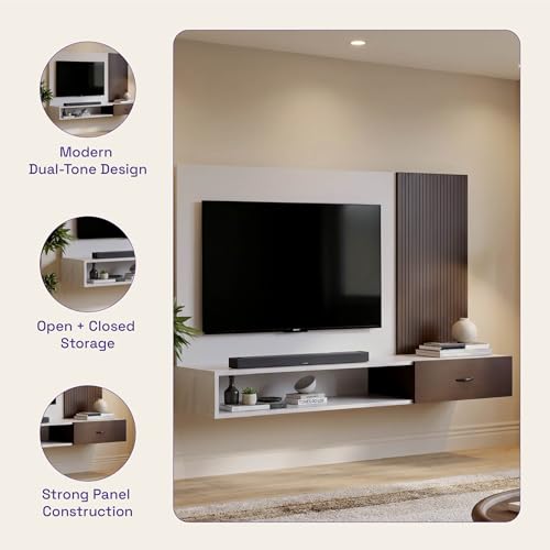 Image of Wakefit Iverra Engineering Wood TV Unit