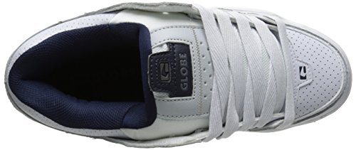 Image of Globe Mens Fusion Skate Shoes, White /Navy /Grey, 14 M US