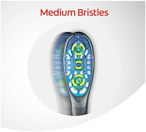 Colgate 360 Max White Sonic Power Medium Toothbrush, Whitening Toothbrush with Medium Bristles