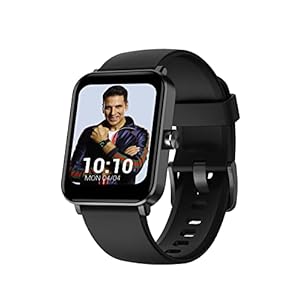 GOQii Smart Vital MAX SpO2 1.69” HD Full Touch, Smart Notification, Waterproof, IP68, Smartwatch for Smart Phones…