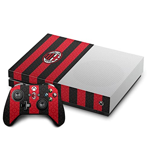 Sticker AC Milan Xbox One S vinyle autocollant console manette skin foot