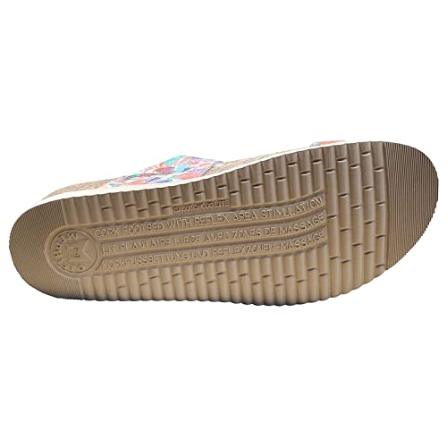 Mephisto Helen Printed Leather Capri Sandals #TOP24