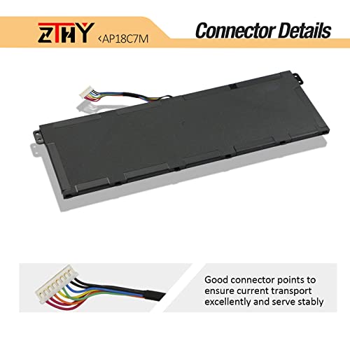 Image of AP18C7M AP18C7K Battery for Acer Swift 3 SF313-52 Spin 5 SP513-54N Swift 5 | SF313-53 SF313-53G SF316-51 5 SF514-54T SF514-54GT SF514-55T SF514-55GT SP513-55N ConceptD 3 CN315-72 CC315-72P 55.9Wh