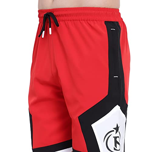 Image of BLUE STAR SHARK NS Lycra Sport Shorts for Men |Goa Shorts for Men | Running Shorts for Men | Regular Shorts for Men