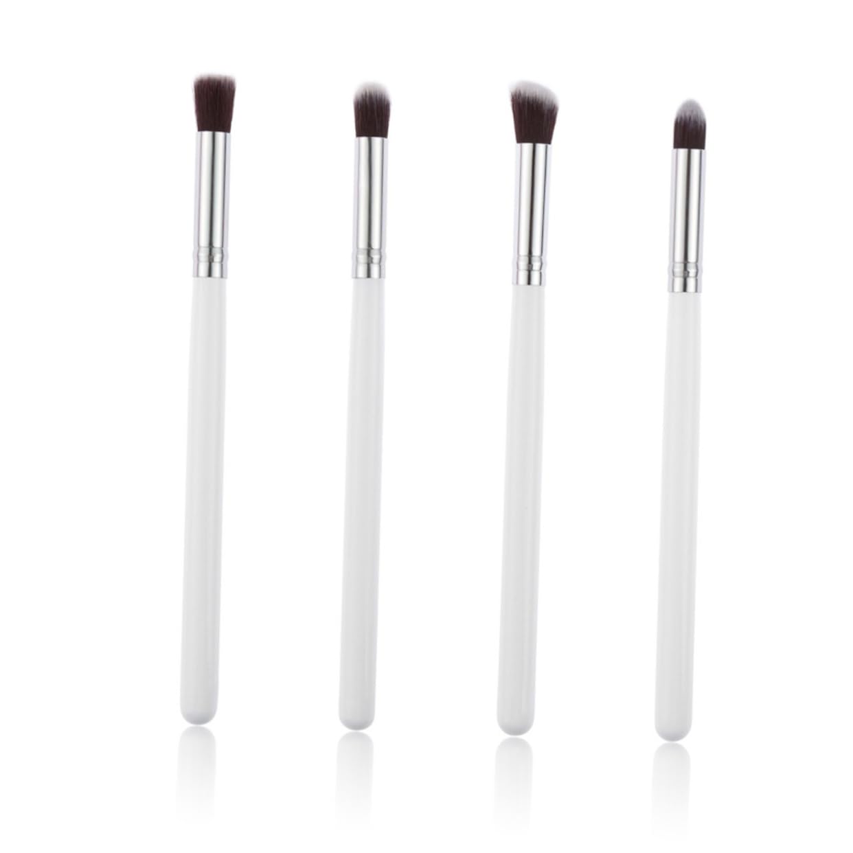 Housoutil 8 Pcs Makeup Brush Set Eye Shadow Brush Kit for Makeup Portable Soft Horse Hair