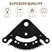 Slother 19 Teeth Steering Sector Pinion Gear Rebuild Kit Fit for John Deere 102 115 125 LA100 LA105 LA120 D125 D130 D140 X145 L Series Lawn Tractors GX21924BLE GX21924 GX20053 GX25785 1404-1108