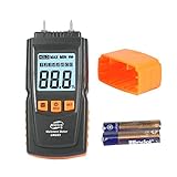Digital Moisture Meter Pin-Type Multifunctional Humidity Water Detector for Building Material Firewood Walls Paper