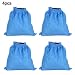 4er-Pack Staubsauger für bis zu 3,2 Gallonen Nass-Trockensauger, Ersatzteil VRC2 für Shop For Vac AA155 AA255 VOM205P, Vliesstoff Motorschutzzubehör