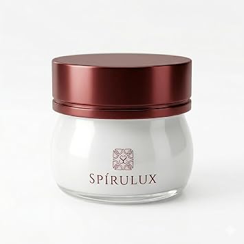 SPIRULUX Hydrate + Glow Silk Mask Anti Aging Mask for LED Light Therapy, Luxury Wrinkle Blurring Face Mask, Saffron Infused Anti Wrinkle Mask for Mature Skin 3.52 oz