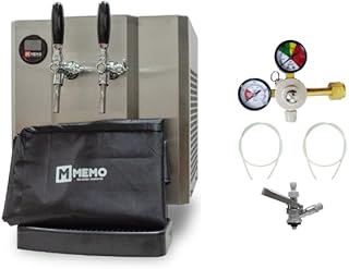 Kit chopeira elétrica small vazão 50l/h 850w 2 vias inox 304 com t