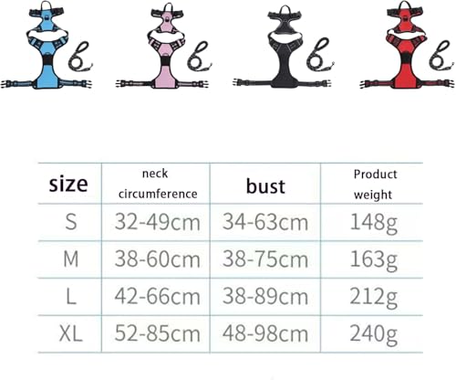 Fellstern Geschirr,Anti-Zieh Hundegeschirr mit Step-in Design – Atmungsaktiv & Gepolstert – Für entspanntes Spazierengehen – Kontrolle ohne Ziehen – Für Hunde jeder Größe