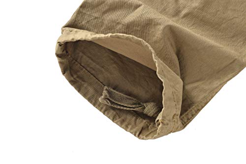 Leward Men's Cotton Casual Military Army Cargo Camo Combat Work Pants With 8 Pocket (34, Khaki) #TOP4
