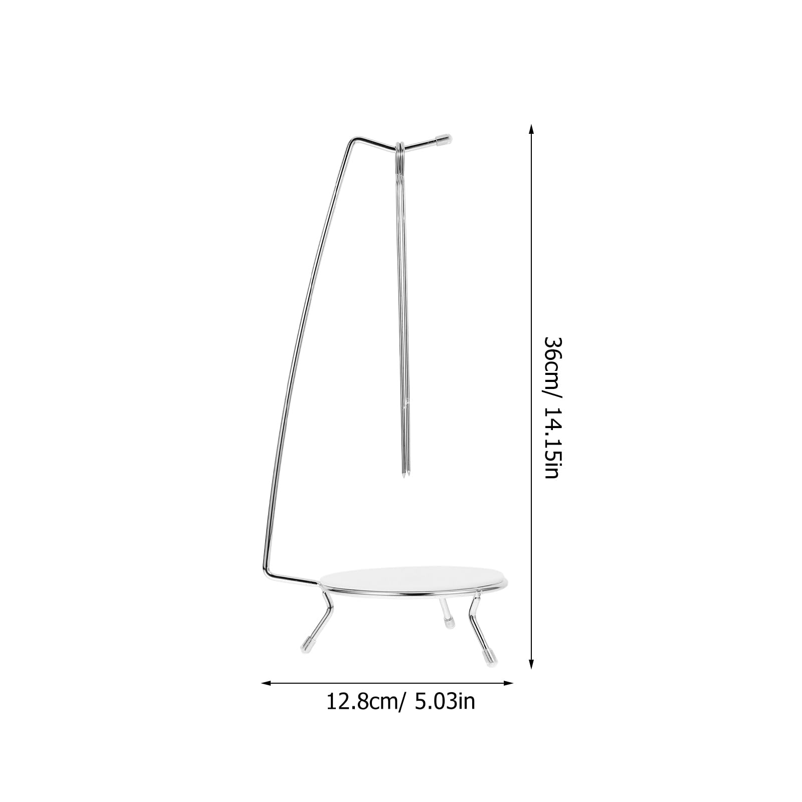 Kichvoe Kebabs Hanger Skewer Stand Barbecue Rack Grill Vertical Stand Skewer Holder Kebabs Skewer Barbecue Hanging Rack Bbq Accessories