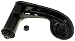 ACDelco 45D1095 Professional Front Passenger Side Upper Suspension Control Arm and Ball Joint Assembly