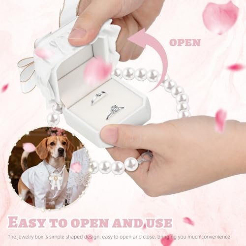 Étui décoratif pour accessoires de mariage animaux coffret cadeau perlé - 4