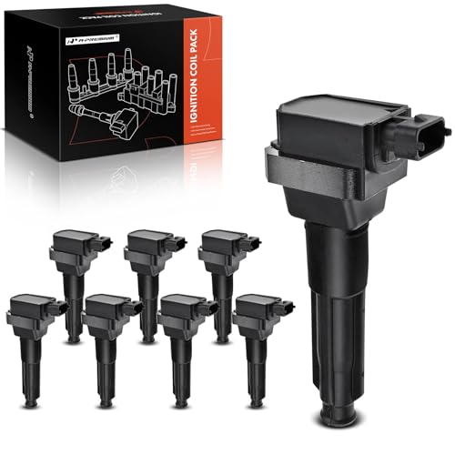 A-Premium Ignition Coil Packs Compatible with Mercedes-Benz V8 4.2L 5.0L - E420 1997, S420 S500 1996-1999, SL500 1997-1998, Set of 8