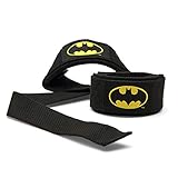 Performa Premium Padded Weight Lifting Straps - Batman