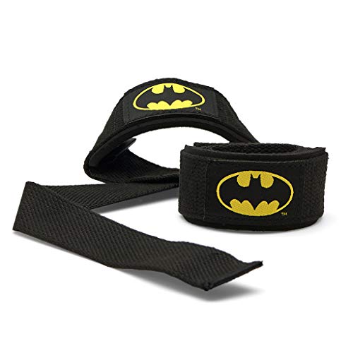 Performa Premium Padded Weight Lifting Straps - Batman