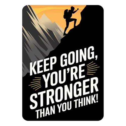 Image of Zesta Bathroom Decor Items Washroom Decor Tin Sign | Aesthetic Posters Wall Poster for Bedroom | Magnetic Cafe Decoration Items / Restaurant Decorations Items | Quirky Home Decor Bar Accent (Motivational (2))