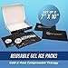 Activewrap Reusable Ice Packs for Injuries - Hot and Cold Gel Compress for Injury Recovery and Pain Relief, Soft, Flexible, Leakproof Pad for Back, Knee, Hip, & Shoulder - Large (7X 10 inches)
