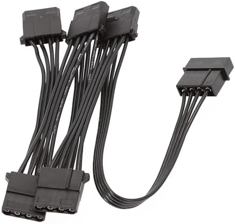 Big 4Pin IDE to HDD Power Adapter Cable Hard Disk Data Cable Power Supply HDD Data Transmission Cable Gaming Power Cable