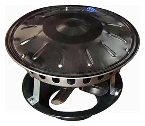 GLETSF Extractor De Humos para Chimenea, Extractor De Humos para Chimenea De Techo, De Acero Inoxidable, 50 W, 70 W, 80 W, 13,5 Cm Y 17 Cm.-70w-17cm