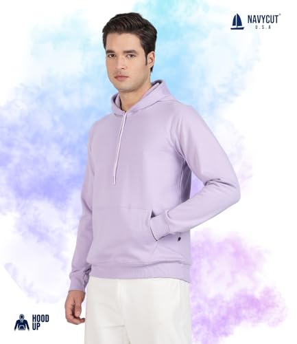 Image of Cotton Hoodies for Men | Pullover | Winter Wear | Hoodie | Hooded Sweatshirt | Kangaroo Pockets Hoodie|Regular Fit |Size S- 2XL